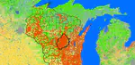 Spatial and temporal Characterization of Forecasting GW Anomalies in Wisconsin Central Sands (WCS)